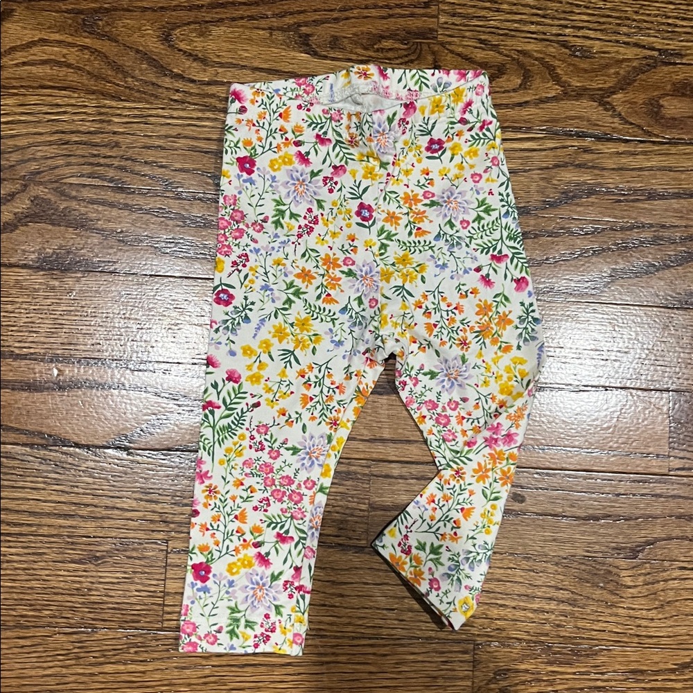 Floral Print Leggings